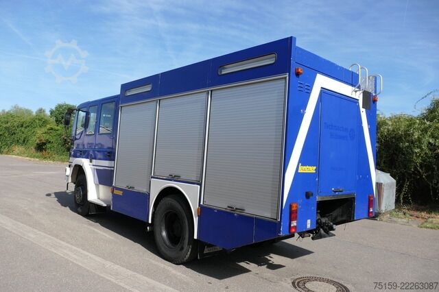 Custom body truck iveco FF 135 E 4x4 Gerätewagen DoKa