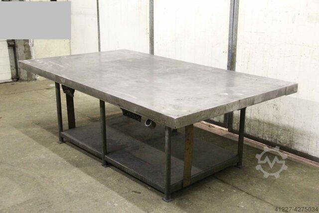 Klemmen plaat Stahl 2200/1255/705 mm