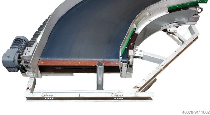 Bocht transportband links Transnorm 90°-1000-800-IR900