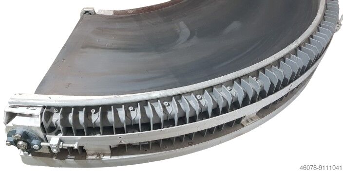 Bochtbandtransporteur links Transnorm 150°-780-600-IR600