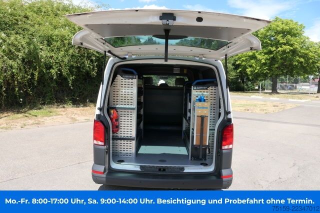 Bestelwagen Volkswagen T6.1 Transporter 2.0 TDI DoKa lang 4MOTION Klima Tempomat Regaleinbau Sitz-& Standheizung