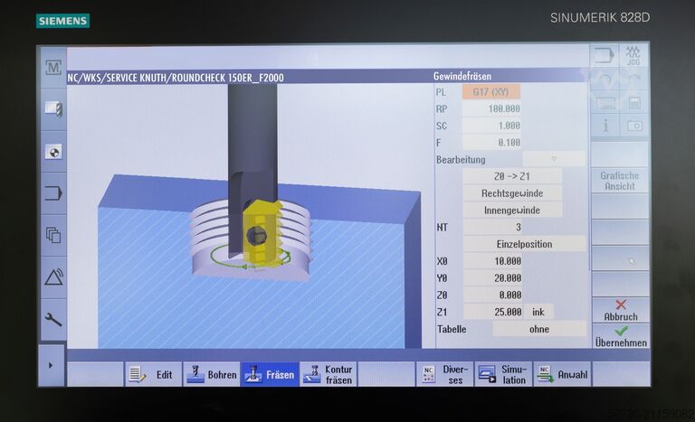 Vertical Machining Center - VECTOR M 850 Si (15" Multitouch-Panel/SK40) KNUTH Werkzeugmaschinen VECTOR M 850 Si (15" Multitouch-Panel/SK40)