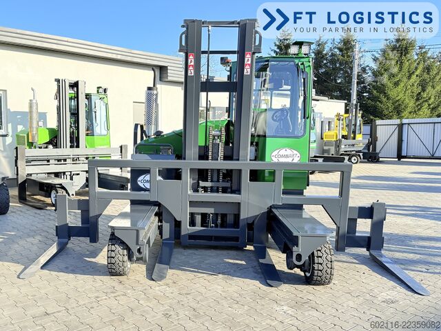 Dört yollu forklift Combilift C5000L GAS DUPLEX 4100 POSITIONER CABIN