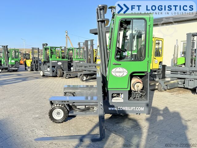 Dört yollu forklift Combilift C5000L GAS DUPLEX 4100 POSITIONER CABIN