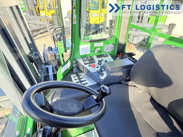 Dört yollu forklift Combilift C5000L GAS DUPLEX 4100 POSITIONER CABIN
