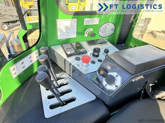 Dört yollu forklift Combilift C5000L GAS DUPLEX 4100 POSITIONER CABIN