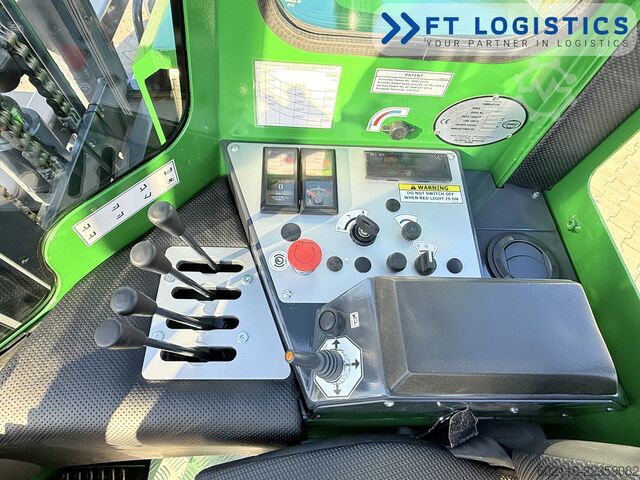 Dört yollu forklift Combilift C5000L GAS DUPLEX 4100 POSITIONER CABIN