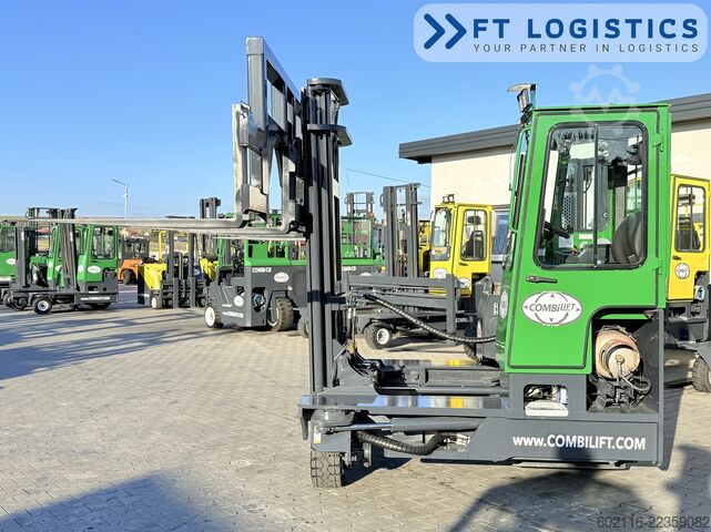 Dört yollu forklift Combilift C5000L GAS DUPLEX 4100 POSITIONER CABIN