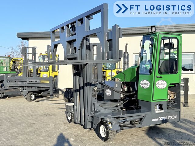Dört yollu forklift Combilift C5000L GAS DUPLEX 4100 POSITIONER CABIN