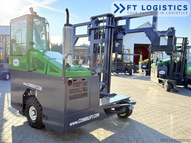 Dört yollu forklift Combilift C5000L GAS DUPLEX 4100 POSITIONER CABIN