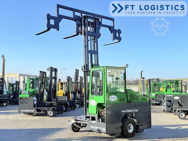 Dört yollu forklift Combilift C5000L GAS DUPLEX 4100 POSITIONER CABIN