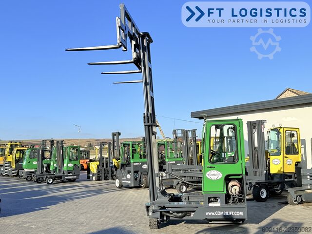 Dört yollu forklift Combilift C5000L GAS DUPLEX 4100 POSITIONER CABIN