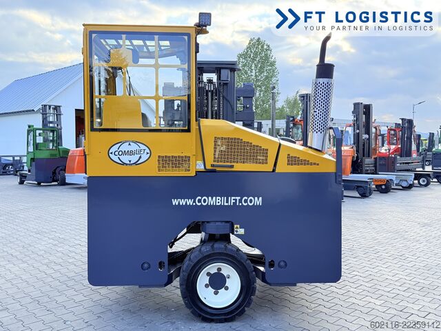 Carrello elevatore a 4 direzioni Combilift C5000XL GAS TRIPLEX 5550 FREE-LIFT CABIN