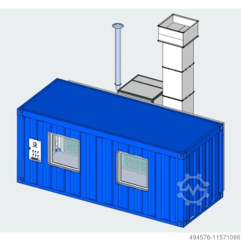 20DV container spray booth