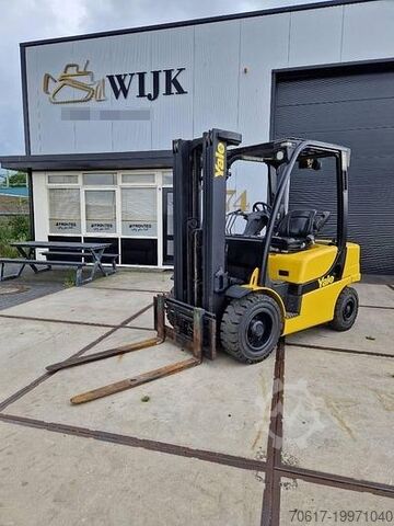 Heftruck Yale Gdp25 2.5t diesel sideshift /triplo Yale Gdp25 2.5t diesel sideshift /triplo