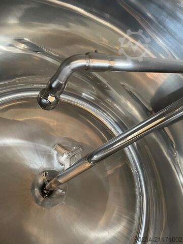 Becomix Type MV-2000 Edelstahl-Vakuum-Vormisch-Prozessbehälter, 2.000 Liter BECOMIX MV-2000