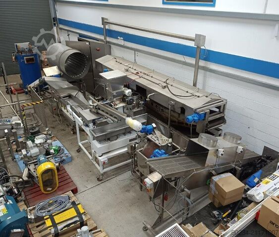 Pellet-Bratlinie von Heat & Control mit einer Kapazität von ca. 450 kg/Stunde HEAT & CONTROL 450 kg/hour