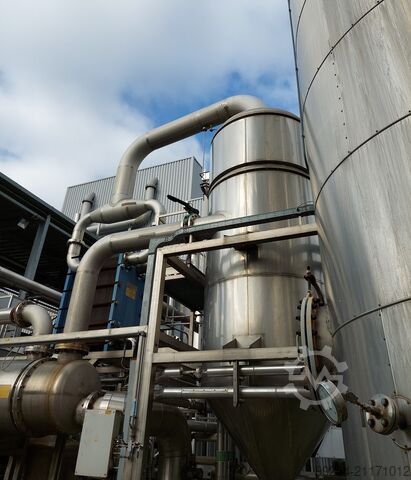 Einfachwirkender Vakuumverdampfer mit Kondensator ECOTECNO 8-12 m3/day