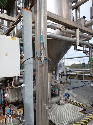 Einfachwirkender Vakuumverdampfer mit Kondensator ECOTECNO 8-12 m3/day