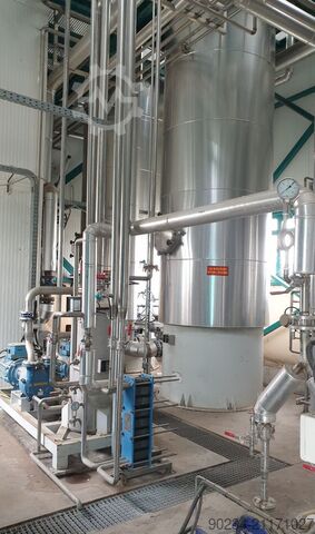 Anläggning för alkoholtorkning med kapacitet 90 000 liter/dag TOMSA DESTIL 90,000 LPD