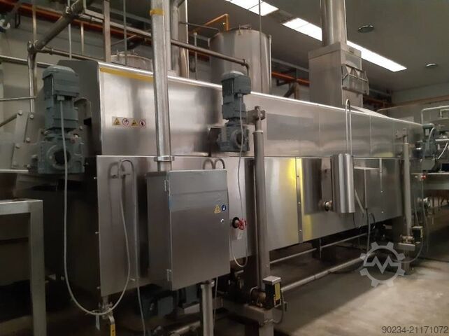 Nötfritös tillverkad av Heat & Control med kapacitet på 600 kg/timme HEAT & CONTROL NC-3006