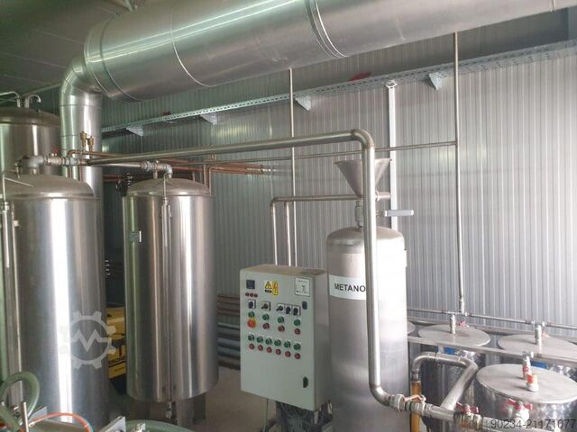 Biodieselanläggning med kapacitet 10 000 liter/dag BIODIESEL FUELS EQUIPMENT 10,000 litres / 8 hour day