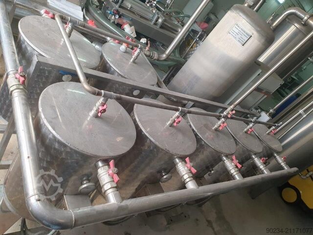 Biodieselanläggning med kapacitet 10 000 liter/dag BIODIESEL FUELS EQUIPMENT 10,000 litres / 8 hour day