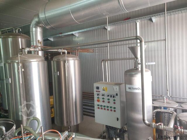 Instalacja biodiesla o wydajności 10 000 litrów/dzień BIODIESEL FUELS EQUIPMENT 10,000 litres / 8 hour day