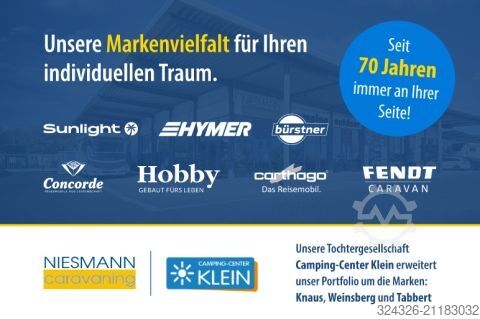 Entegre karavan Concorde Charisma 900 M *1. Hand*Hubstützen*Zeder*CL