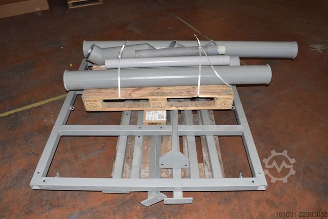 Installation d'aspiration pour 1big bag Zerma MFT 33/300 +  ventilateur 4 kW +FAS 300