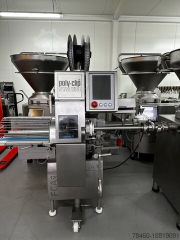 Meat processing machine Poly Clip FCA 120