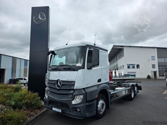 Telaio con cabina Mercedes-Benz Actros 2542 L 6x2 BDF Retarder ADR