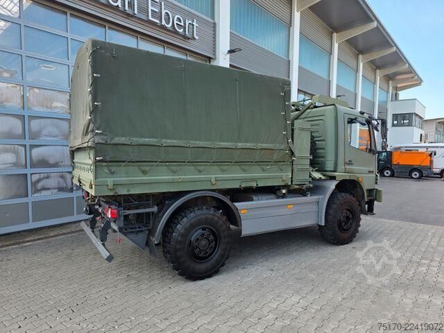 Telone scorrevole Mercedes-Benz Atego 1018 A 4x4 Pritsche Plane mehrfach vorh.