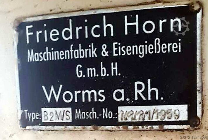 Tablettenpers Horn B2M-S/B2W-S