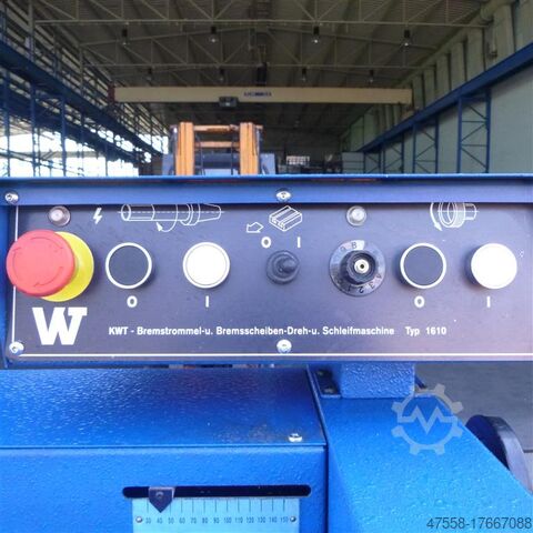 Bremstrommel Schleifmaschine ud Drehmaschine Piccinotti 1610 PMD Beta K