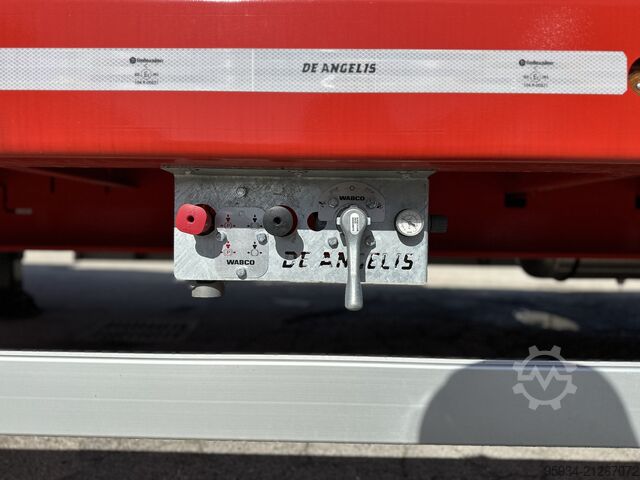 Dieplader oplegger voor het transport van bouwmachines DE ANGELIS 3S425