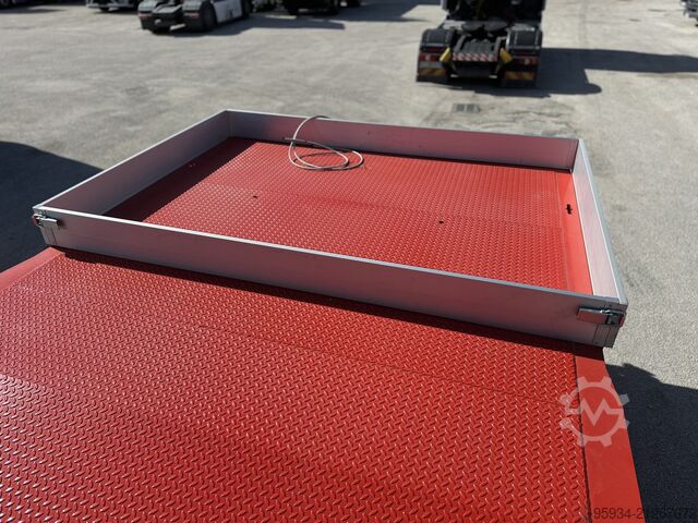 Dieplader oplegger voor het transport van bouwmachines DE ANGELIS 3S425