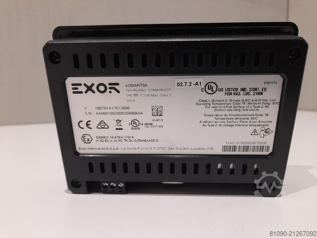 Panou tactil EXOR eSMART 04 4" 480x272 EXOR ESMA04U301
