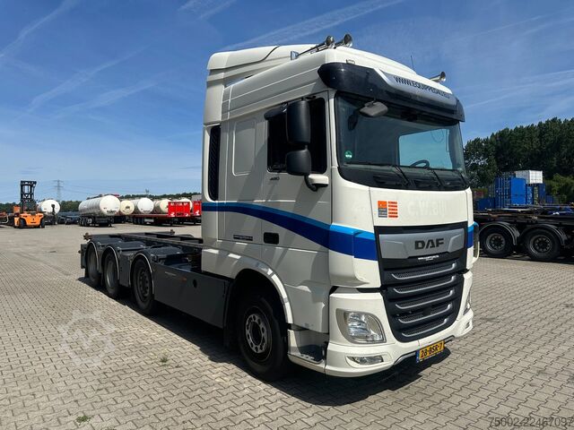 Transportul de containere DAF XF 480 XF 480 8x2 SC BDF / 10T frontaxle / EURO...