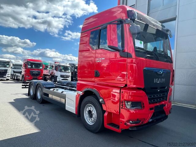 Fahrgestell mit Fahrerhaus MAN TGX 26.580 6x4 BL Fahrgestell 4500mm SOFORT
