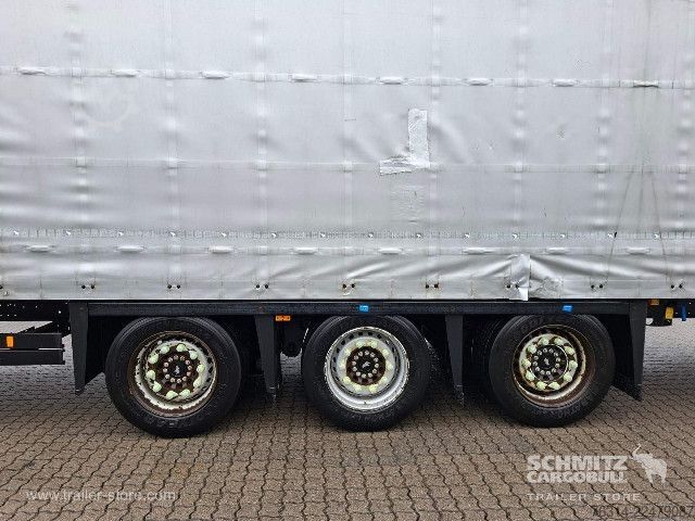 Otvorena poluprikolica sa ceradom Schmitz Cargobull Curtainsider Mega Getränke