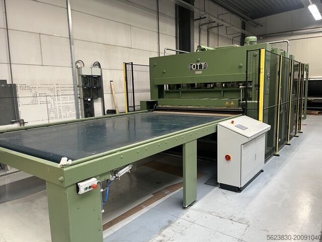 Throughfeed press 2.3×3.6 meter Paul OTT D99/480