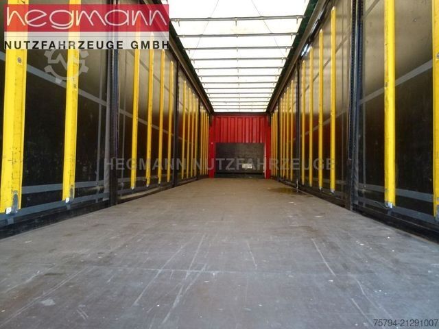 Naczepa otwarta z plandeką KRONE SDP 27, , Scheibe, 324.267 km, LASI Code XL, SAF