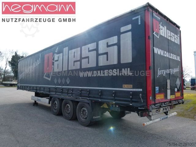 Naczepa otwarta z plandeką KRONE SDP 27, , Scheibe, 324.267 km, LASI Code XL, SAF