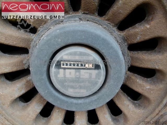 Naczepa otwarta z plandeką KRONE SDP 27, , Scheibe, 324.267 km, LASI Code XL, SAF