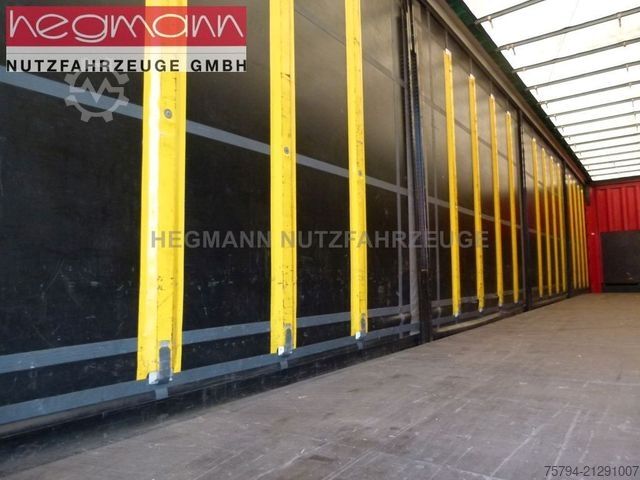 Naczepa otwarta z plandeką KRONE SDP 27, , Scheibe, 324.267 km, LASI Code XL, SAF