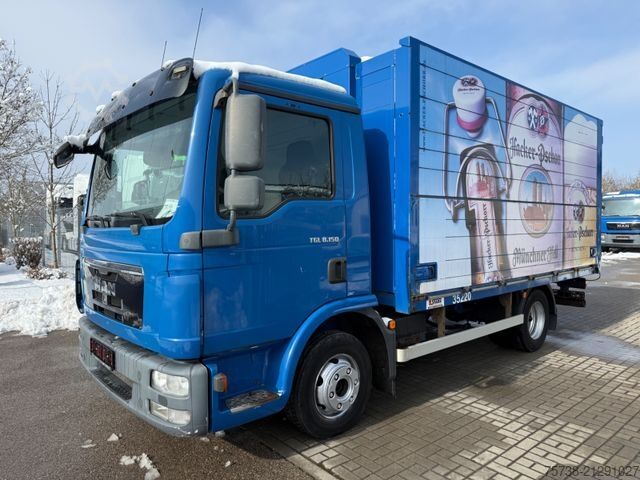 Samochód do przewozu napojów MAN TGL 8.150 Getränke/Schwenkwand/Diff-Sperre