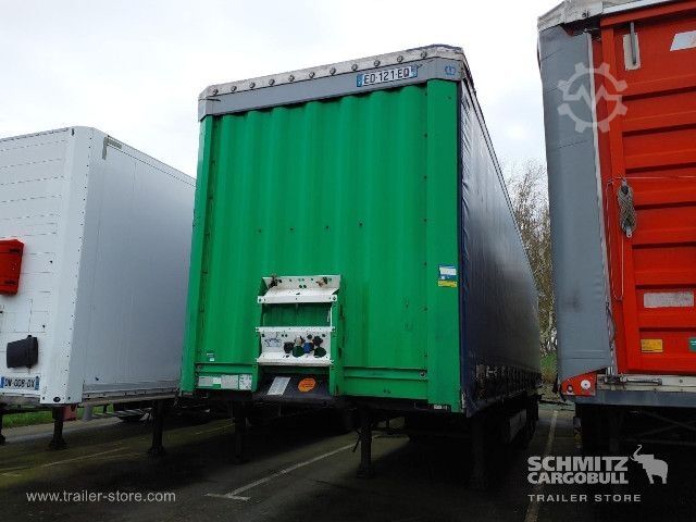 Naczepa otwarta z plandeką Krone Curtainsider Standard Taillift