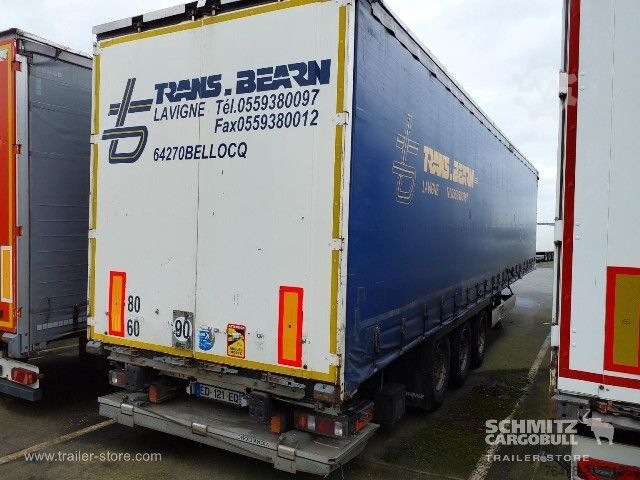 Naczepa otwarta z plandeką Krone Curtainsider Standard Taillift