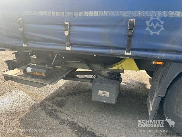 Naczepa otwarta z plandeką Krone Curtainsider Standard Taillift